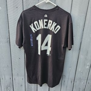 NWT Vintage Majestic Chicago White Sox Paul Konerko T-Shirt
